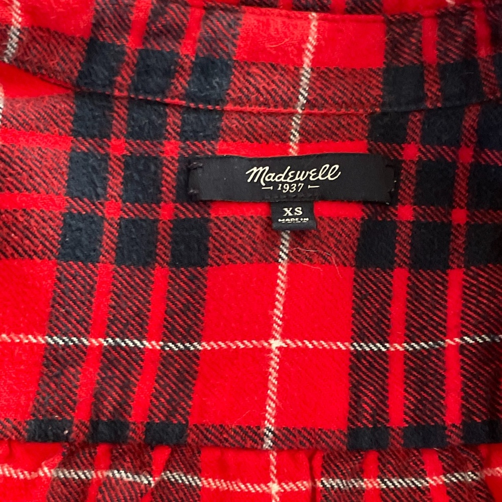 Madewell flannel